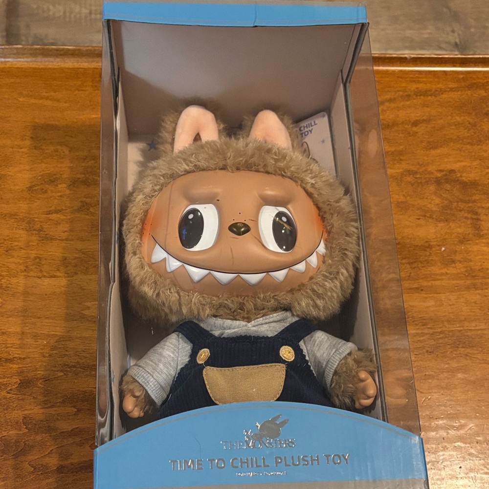 Authentic New in Box Poshmart Time to Chill Plush Toy he’s huge! - Picture 2 of 8